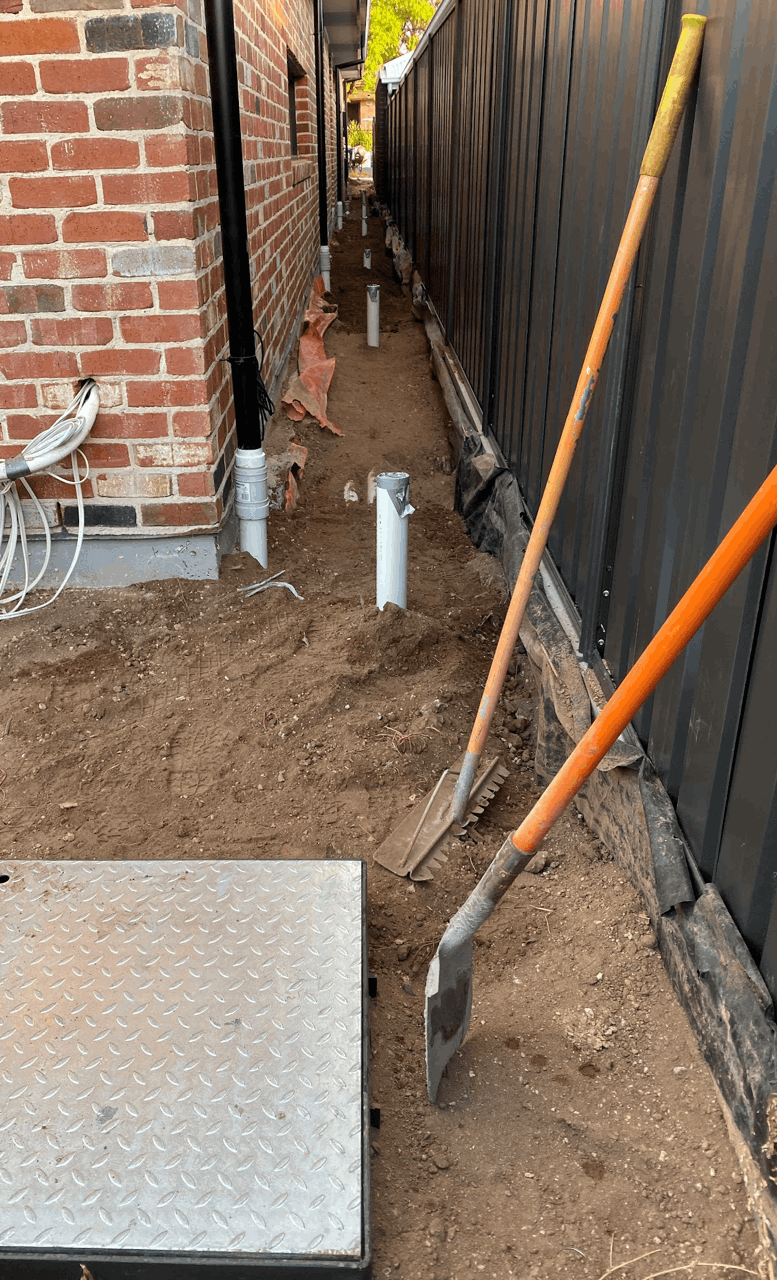 Stormwater, tight access, new builds, new development, sump